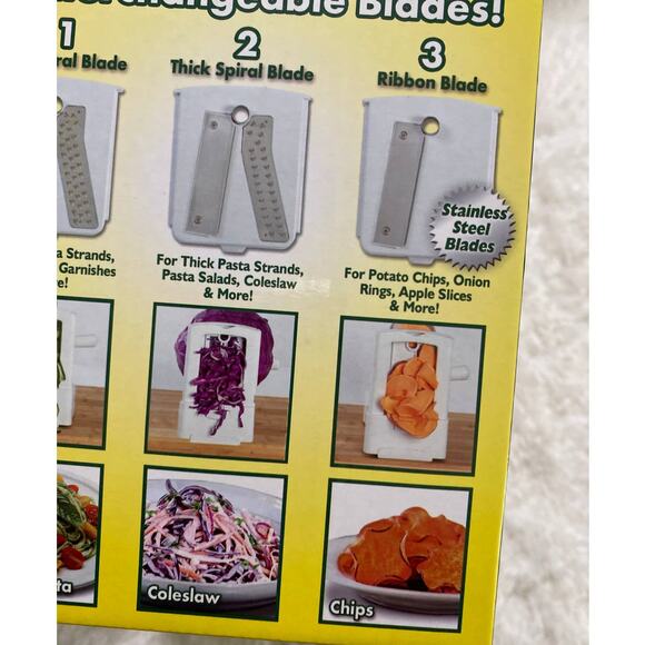 Veggetti Pro Tabletop Spiral Vegetable Cutter NEW - Picture 11 of 13